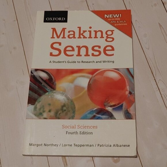 3/$13 Making Sense Student's Guide To Research And Writing 4th Edition Book - Picture 1 of 4